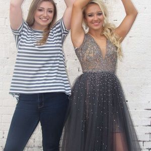 Jovani 2 piece prom dress